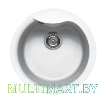 Кухонная мойка Elleci Ego Round White 96